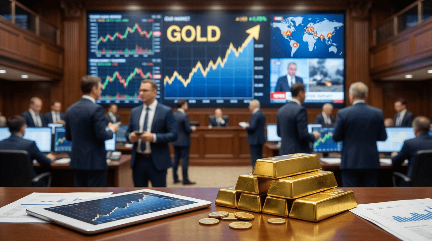 Gold Hits Record $5,600 Highs: What's Driving the Safe-Haven Rally