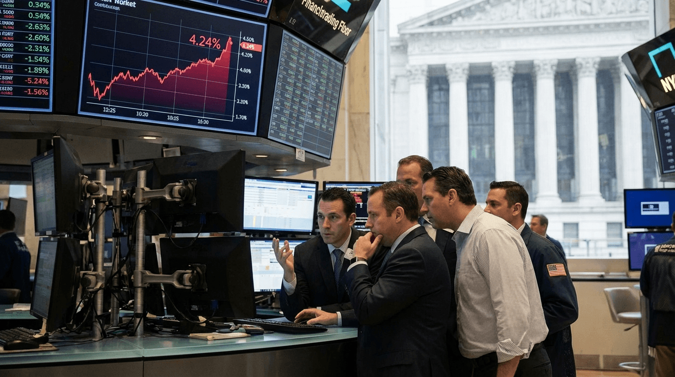 US 10-Year Yield Holds Firm at 4.24% as Warsh Nomination Signals Hawkish Fed