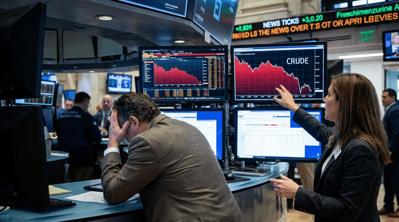 Oil Prices Drop 4% as Trump Signals Iran Talks Progress