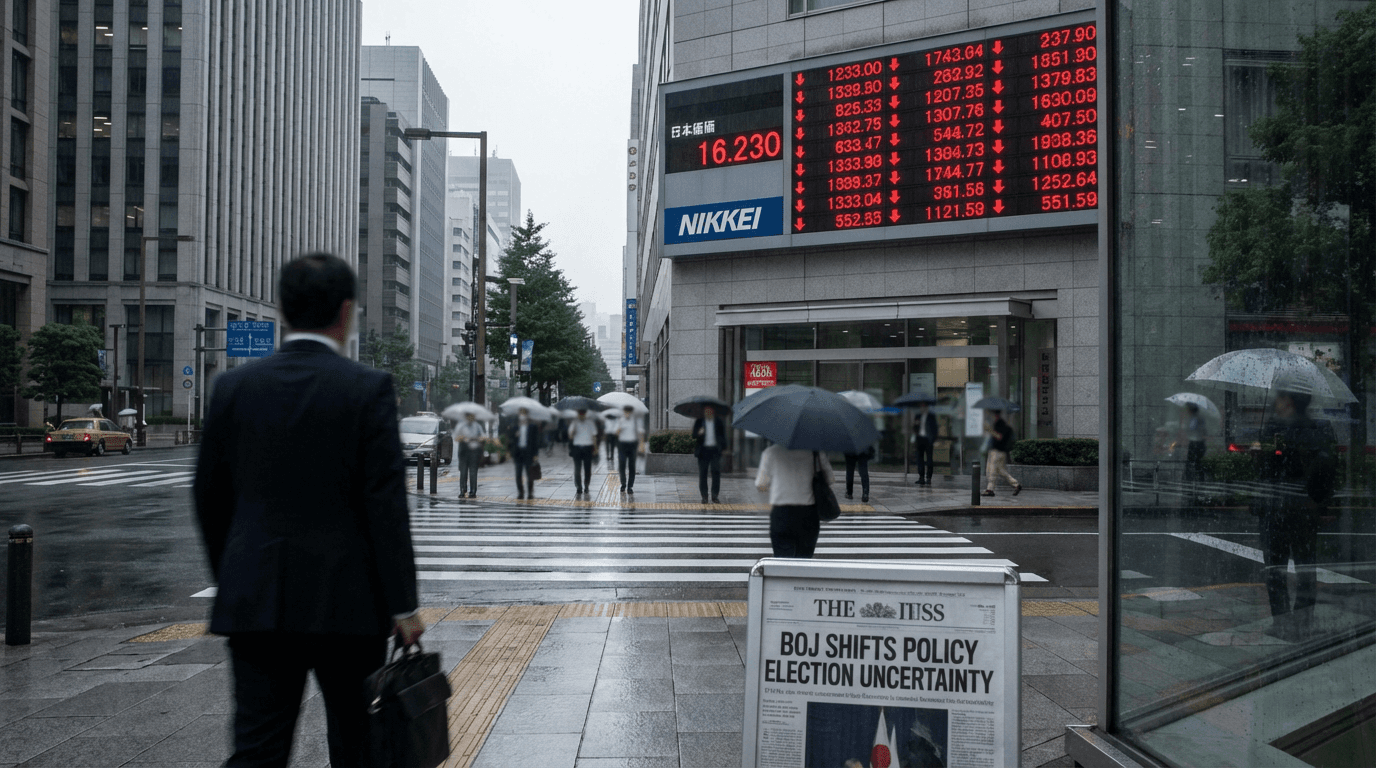 Japan's Nikkei Correction: Reading Market Signals Amid Elections and Yen Dynamics