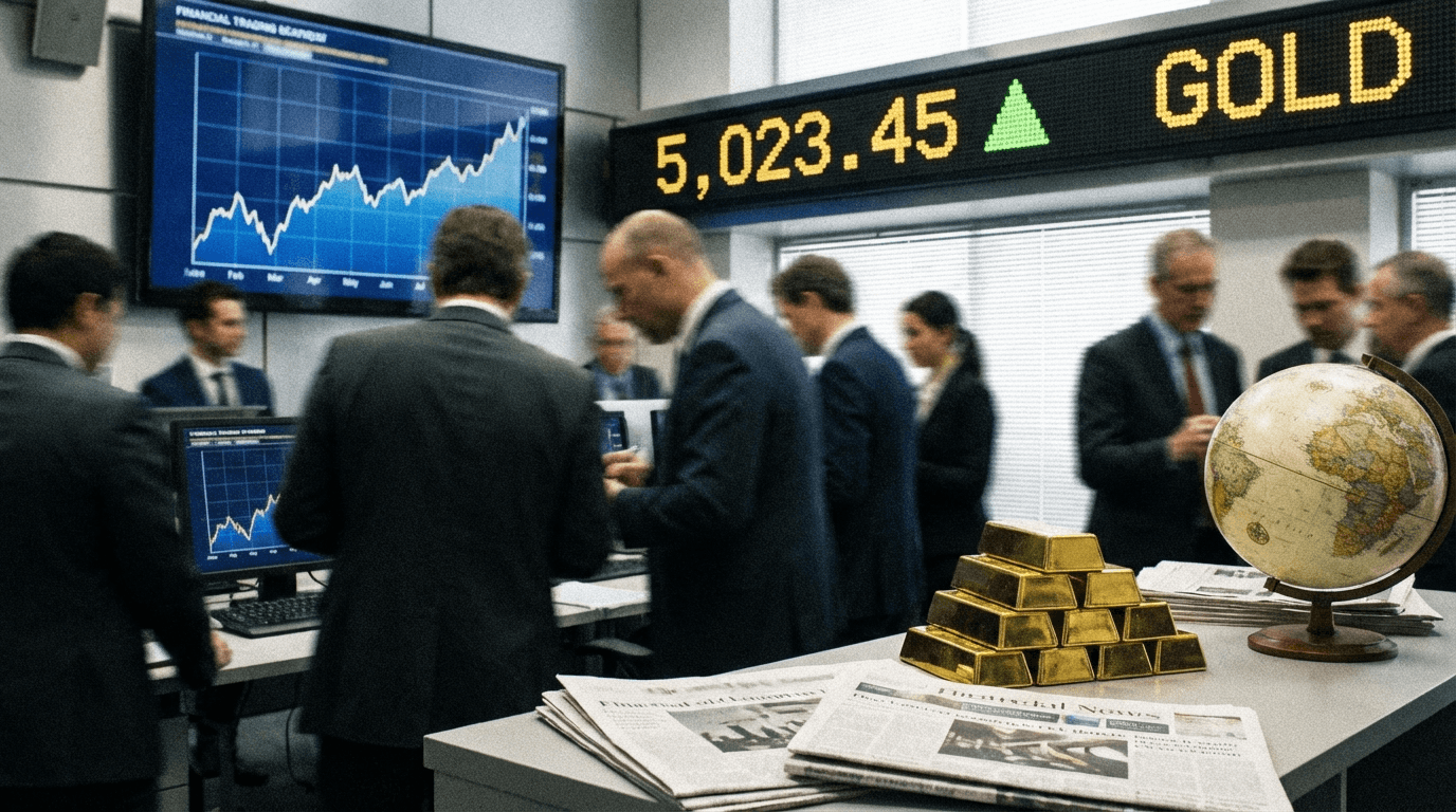 Gold's Ascent Beyond $5,000: Decoding the Safe-Haven Surge