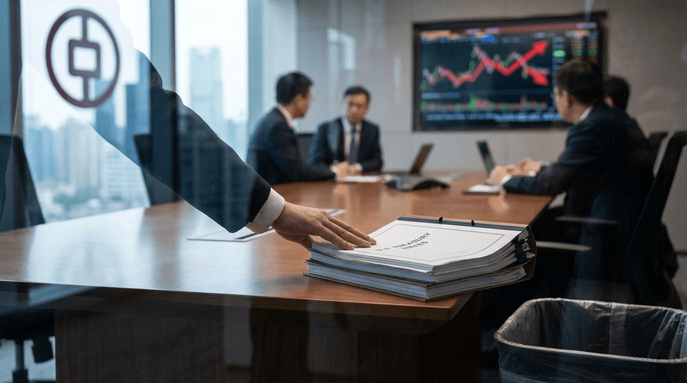 China Urges Banks to Cut U.S. Treasuries: Global Market Implications