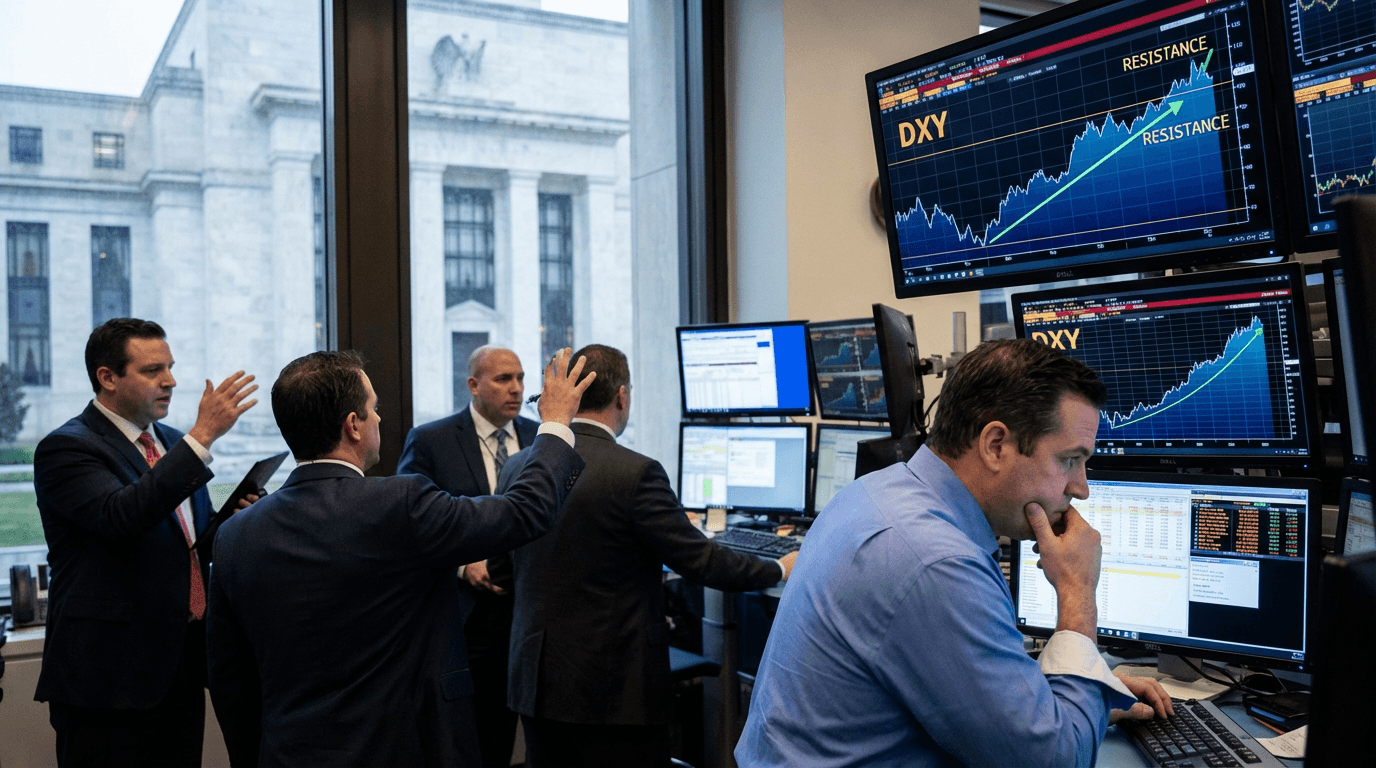 Dollar Gains Ground as DXY Advances—What's Driving the Strength?