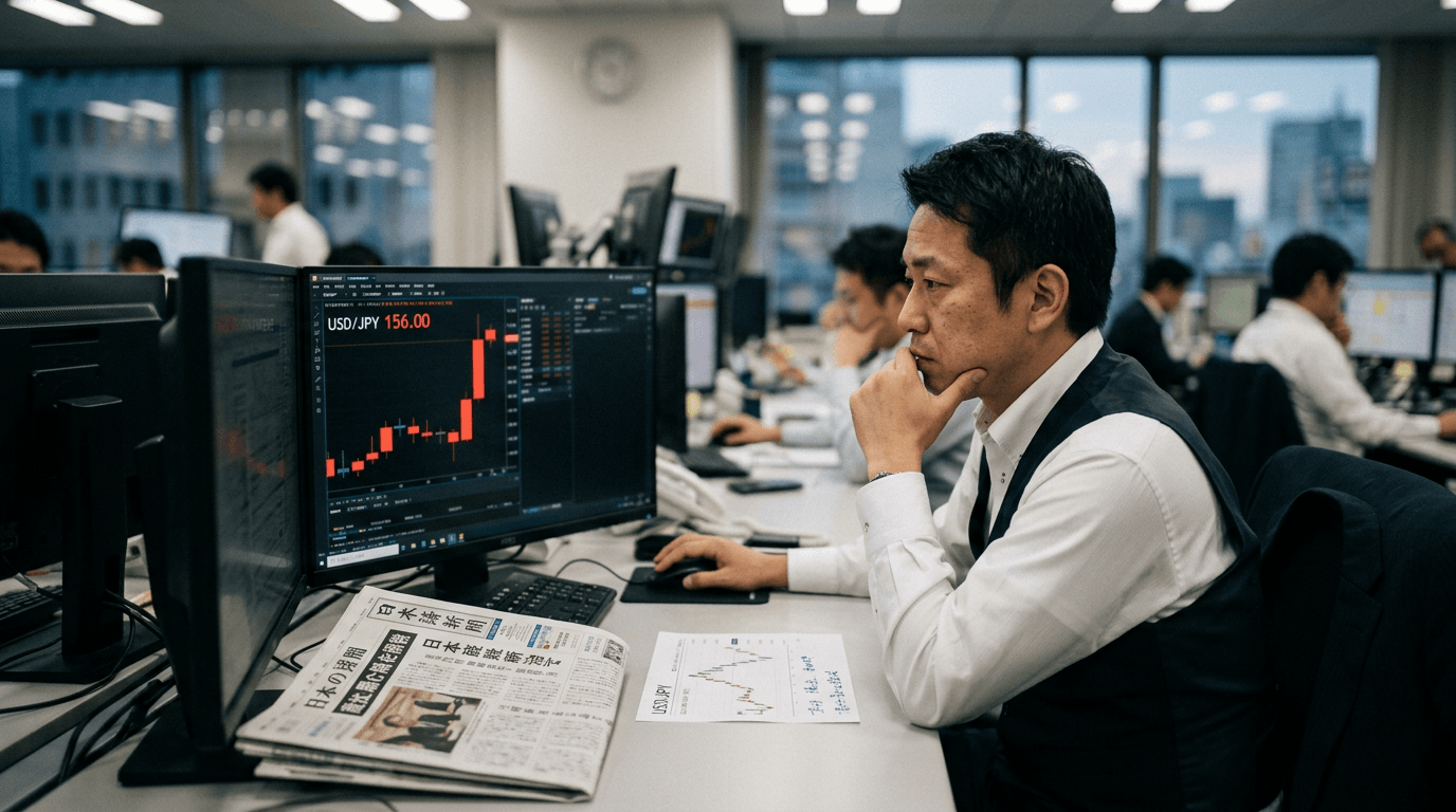 USD/JPY at 156: Navigating Yen Weakness Amid BOJ Policy Uncertainty