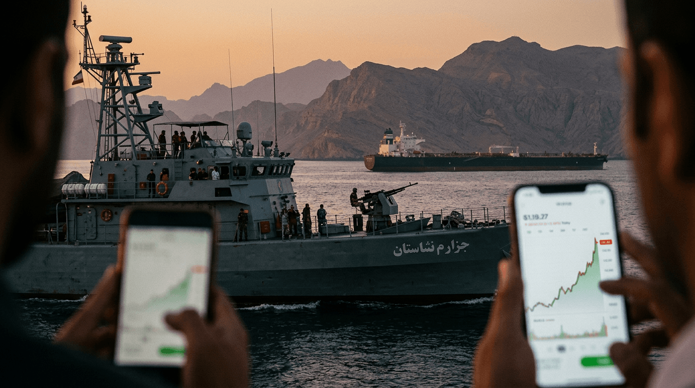 Iran's Strait of Hormuz Warning Sends Oil Markets Soaring: What It Means for Traders