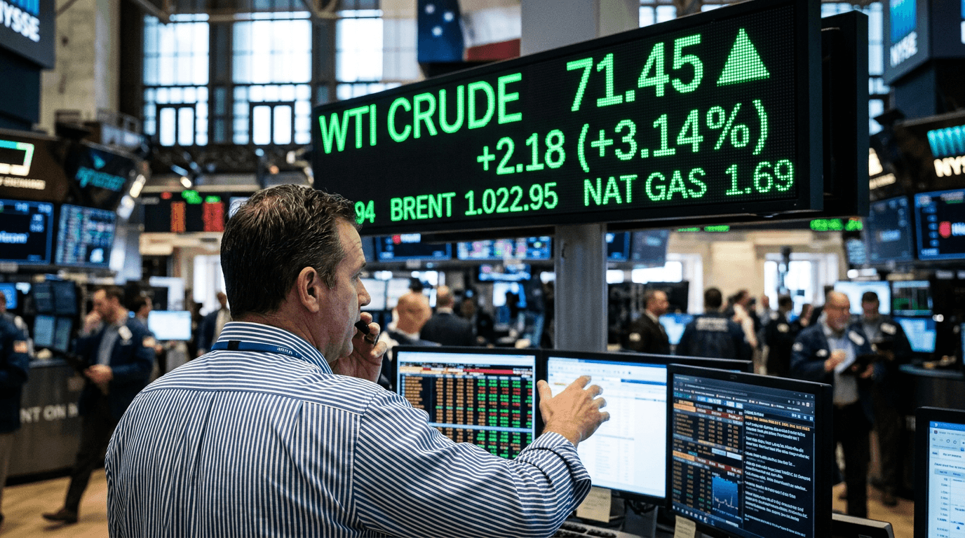 WTI Crude Oil Hits 7-Month High as Geopolitical Tensions Drive Energy Rally