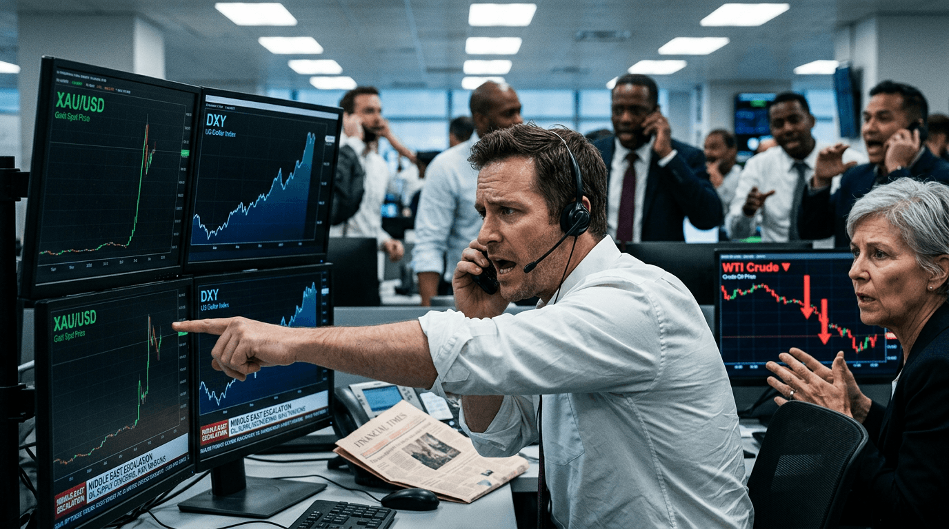 US-Israel Iran Strikes Trigger Market Volatility and Safe-Haven Demand