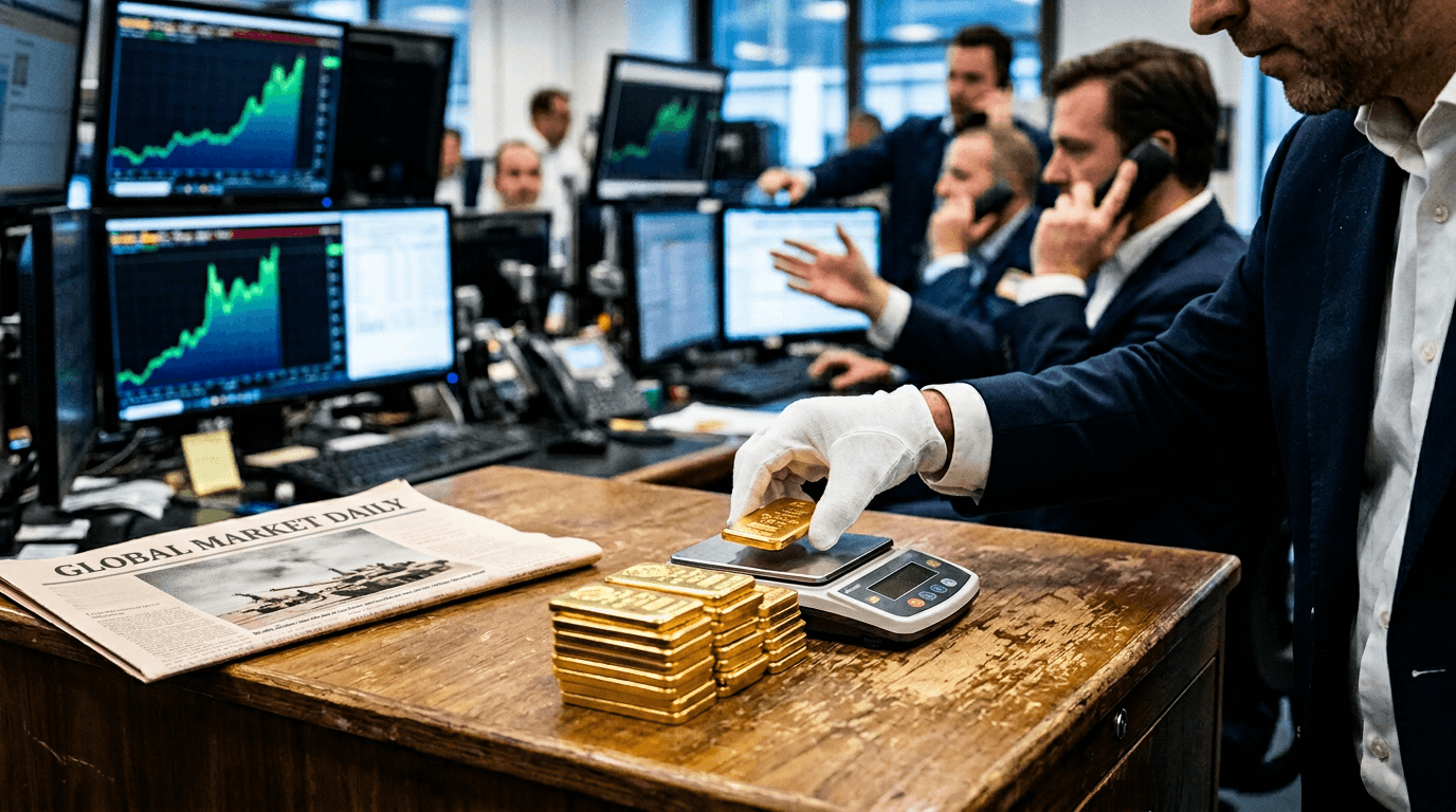 Gold Surges Past $5,400 as Geopolitical Crisis Triggers Safe-Haven Stampede