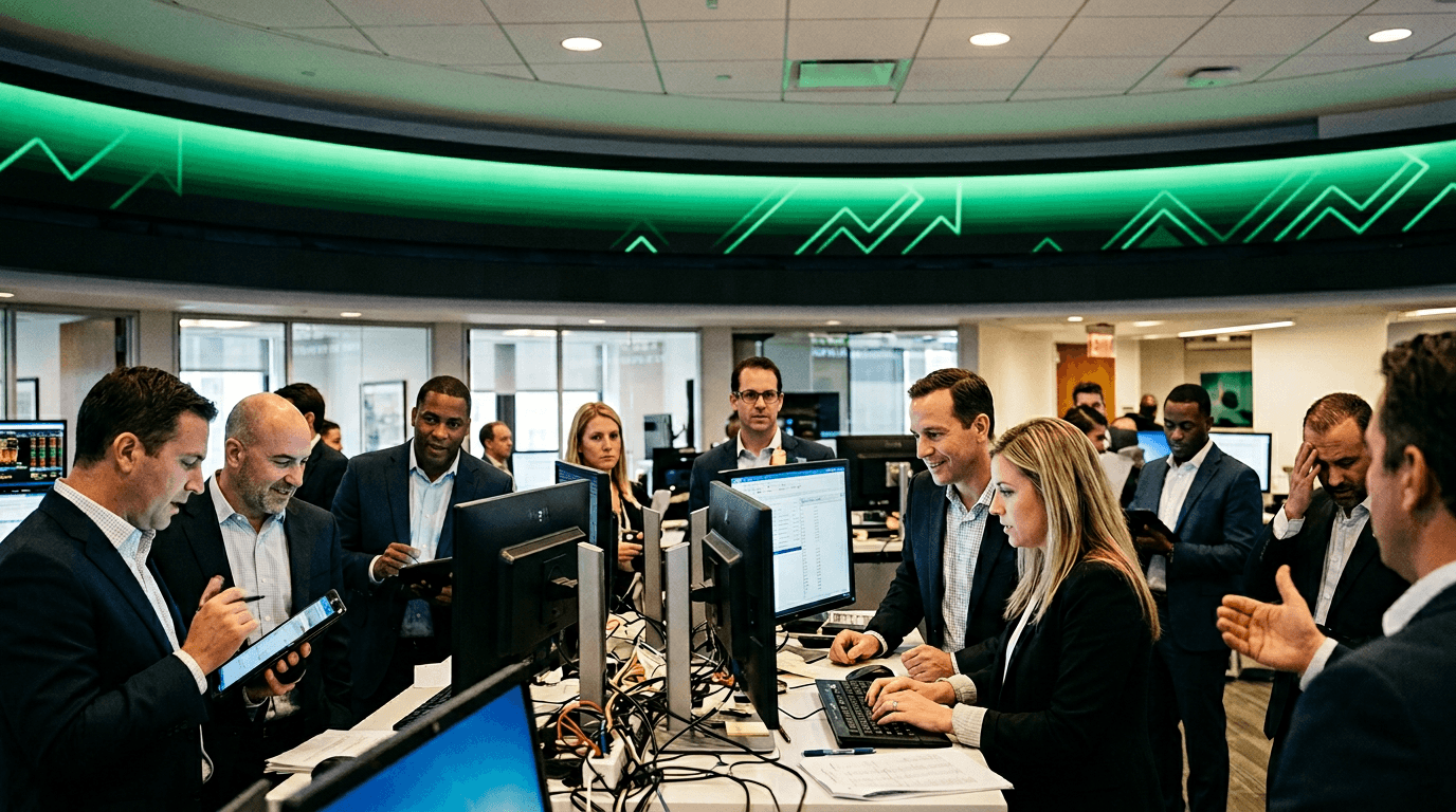 Nasdaq 100 Surges Past $25,000 as Ceasefire Hopes and Manufacturing Strength Boost Tech Recovery