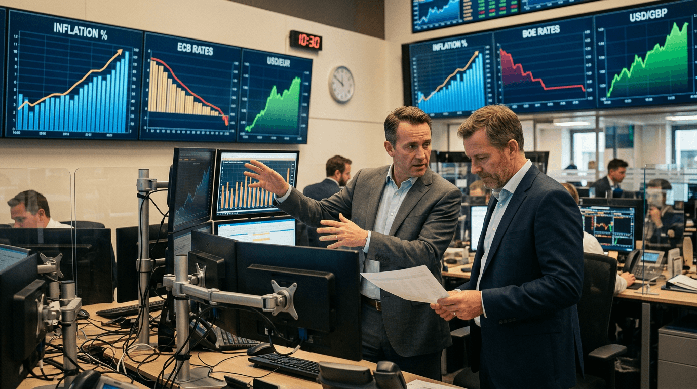 ECB and BoE Face Rate-Cut Delays as CPI Surprises Amid Oil Risks