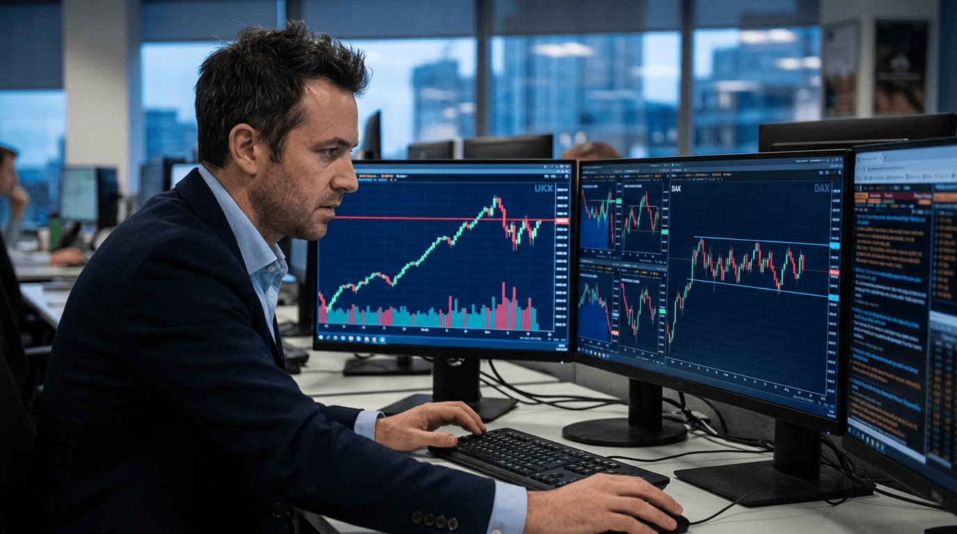 European Indices Navigate Volatility: FTSE 893 Resistance and DAX Trading Ranges Demand Precision