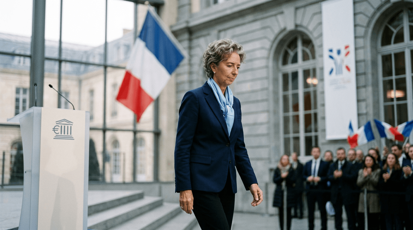 ECB's Lagarde May Step Down Early Amid Political Uncertainty in France