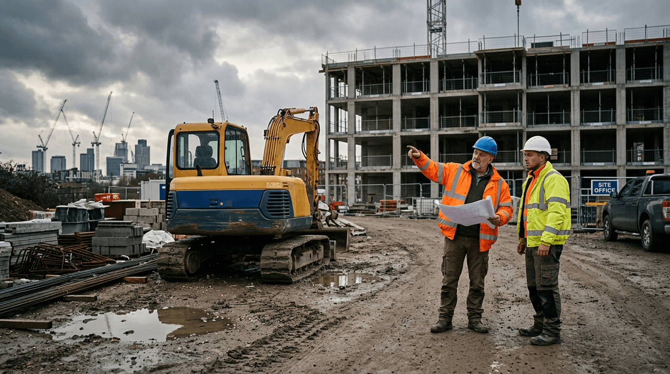 UK Construction Downturn Deepens: What the 14-Month Contraction Means for the Industry
