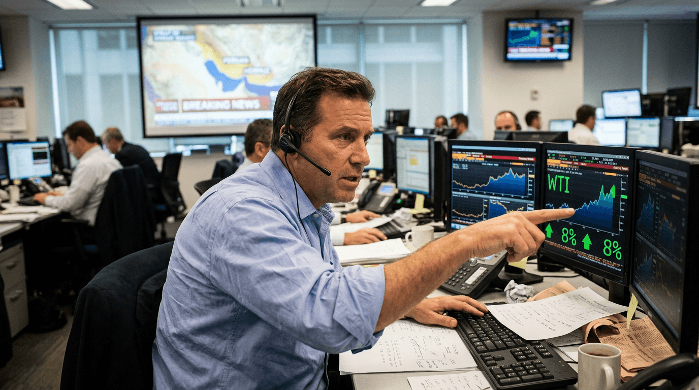 WTI Crude Surges to 6-Month High as Middle East Tensions Ignite Supply Fears