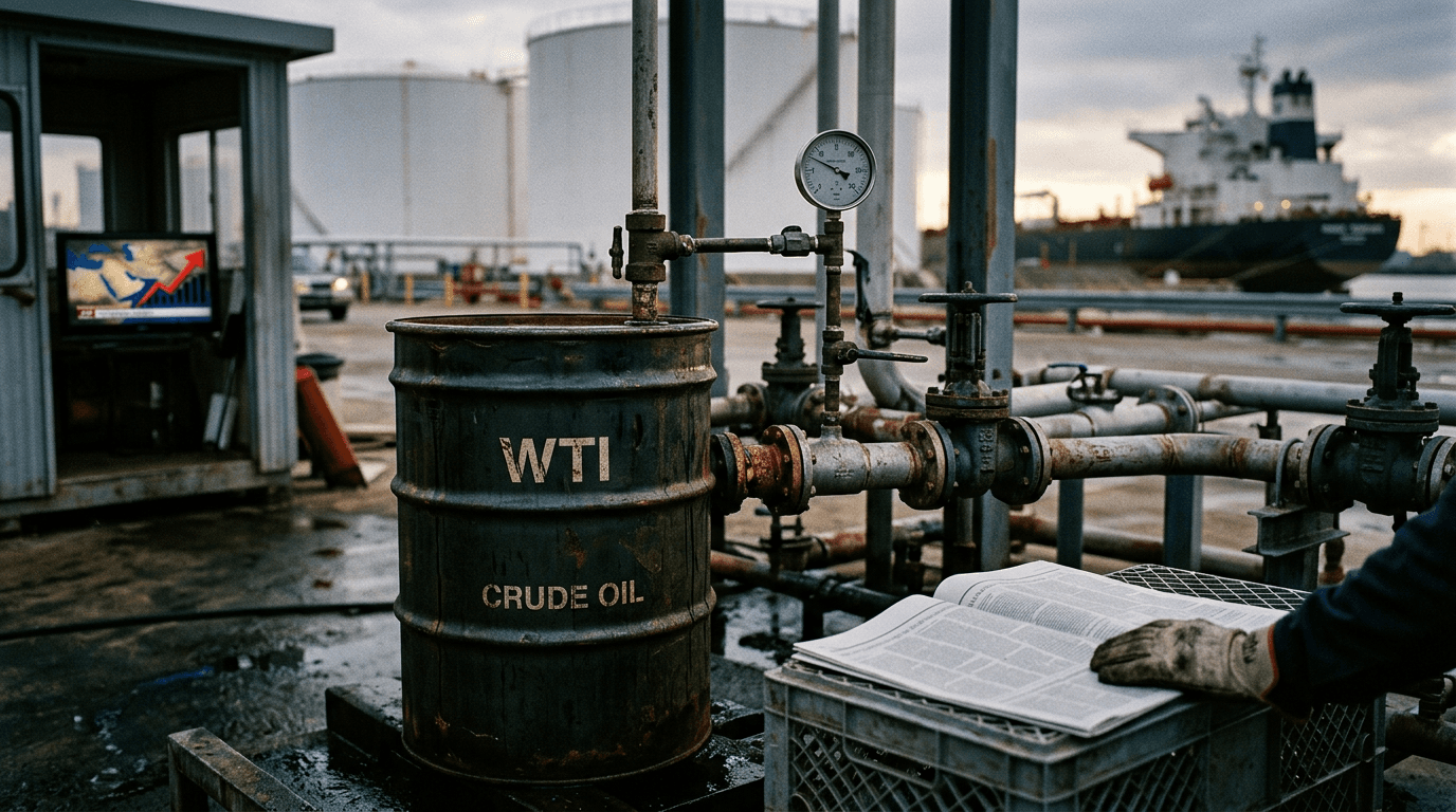 WTI Crude Breaks 6-Month High on Middle East Supply Fears