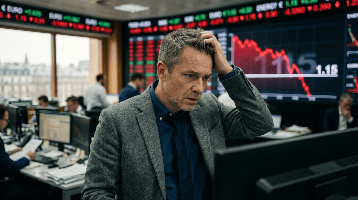 EUR/USD Breakdown Risk Below 1.15: Energy Costs and Technical Collapse