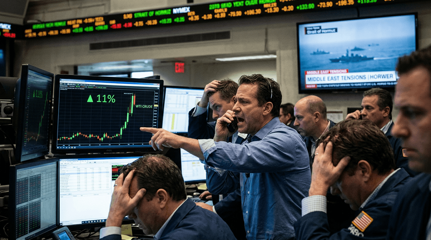 WTI Crude Oil Surges to $90 on Middle East Tensions and Strait of Hormuz Disruptions