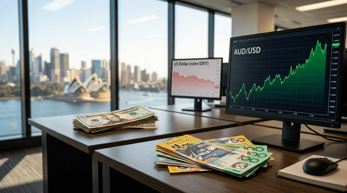 Dollar Flat but AUDUSD Surges 0.34% as RBA Signals Hawkish Rate Hike Stance