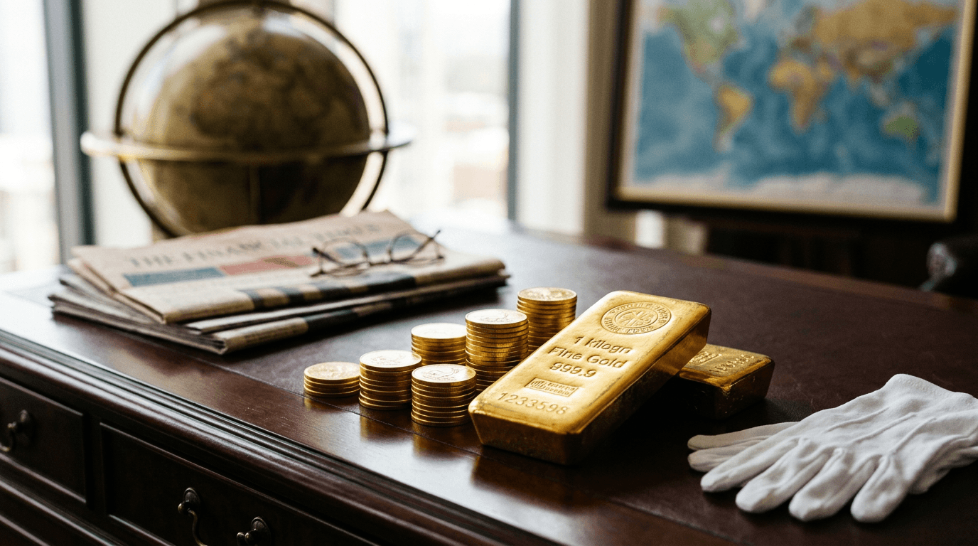 Gold Holds $5,000 as Geopolitical Tensions Fuel Safe-Haven Rally