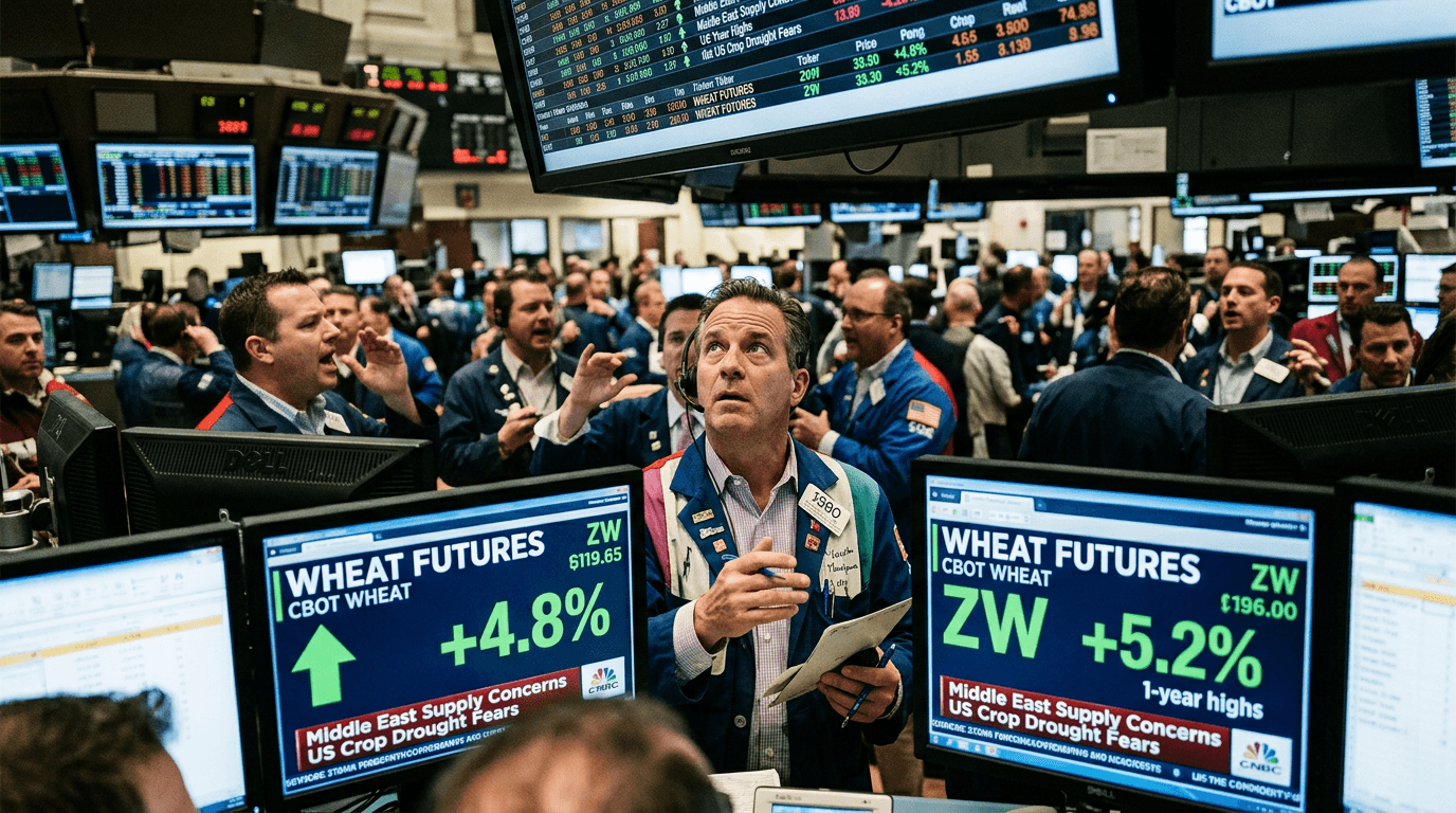 Wheat Futures Rally to 1-Year Highs: Geopolitics, Supply Tightness, and Trading Opportunities