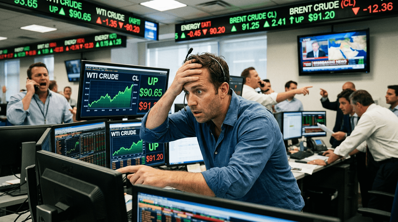 US-Israel Attack on Iran Sparks Surge in WTI Crude Oil Futures to $90+