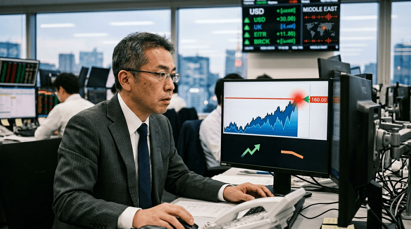 USD/JPY Targets 160.00: BoJ Signals Meet Geopolitical Uncertainty