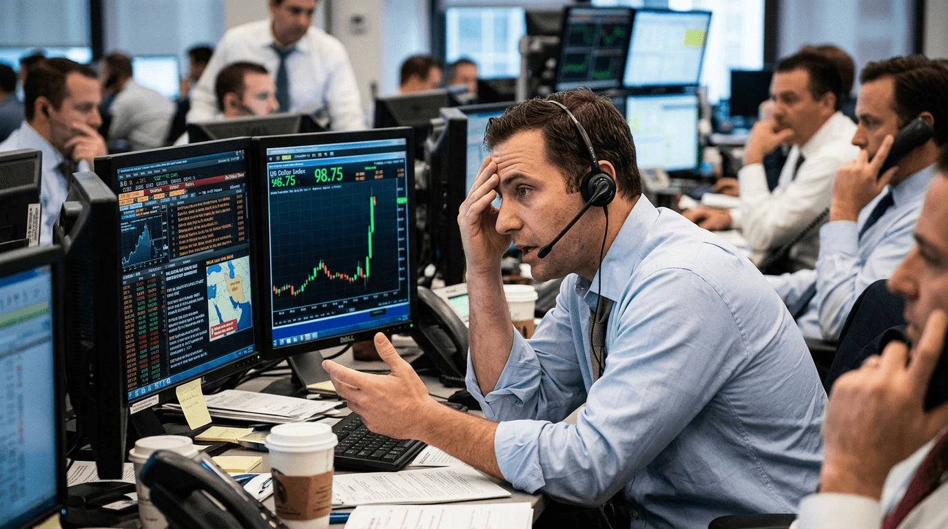 Geopolitical Risk Reignites Dollar Rally: USD Index Surges to 98.75 on Middle East Tensions