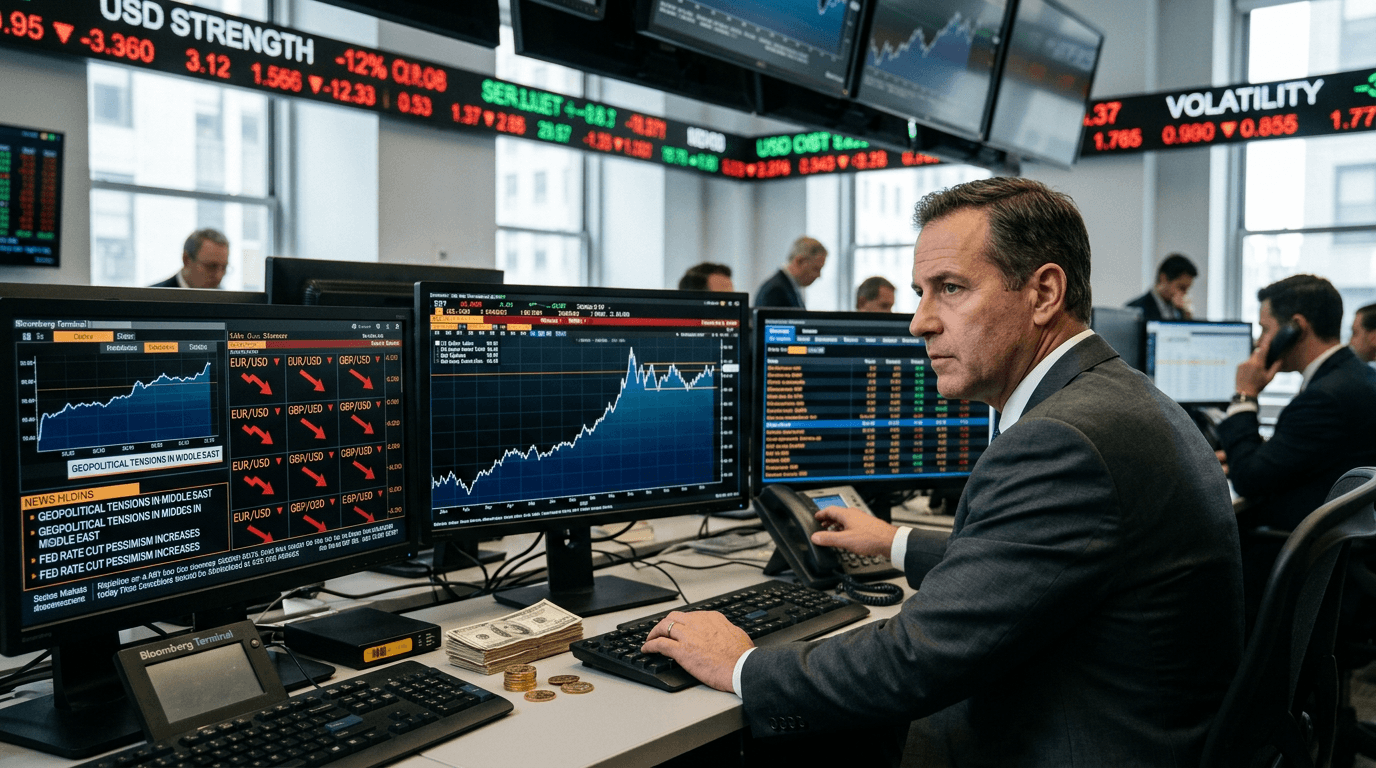 USD Safe Haven Rally Persists Despite Muted DXY Moves and Rising FX Volatility