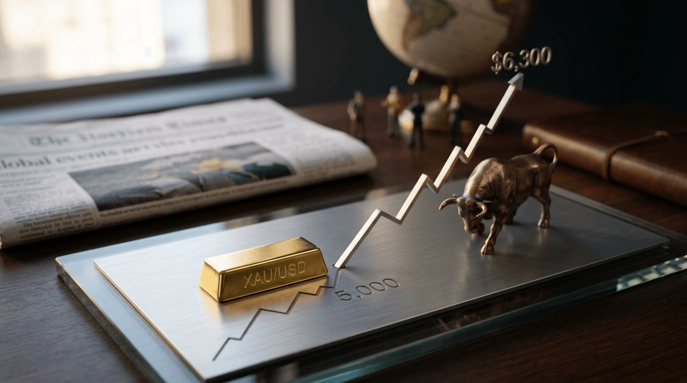 Gold Holds $5,000 as Safe-Haven Flows Drive Bullish Recovery