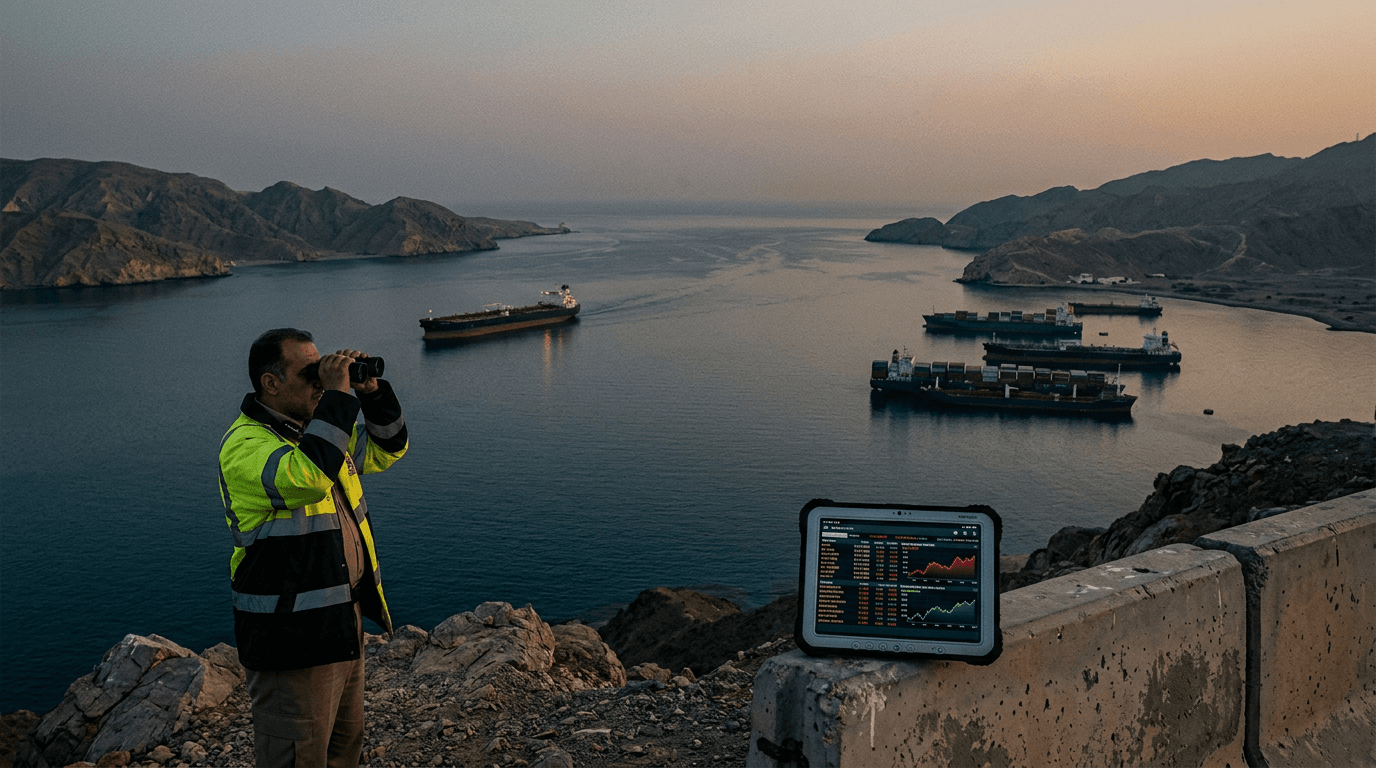 How Middle East Conflict Collapsed Strait of Hormuz Shipping 70%, Sending Oil Above $100