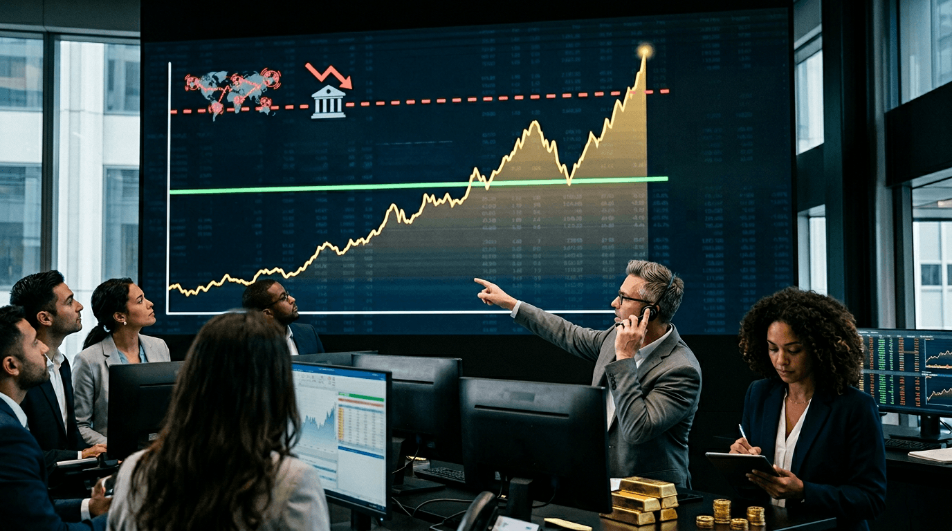 Gold Holds $5,000 Support as Middle East Tensions Drive Safe-Haven Demand