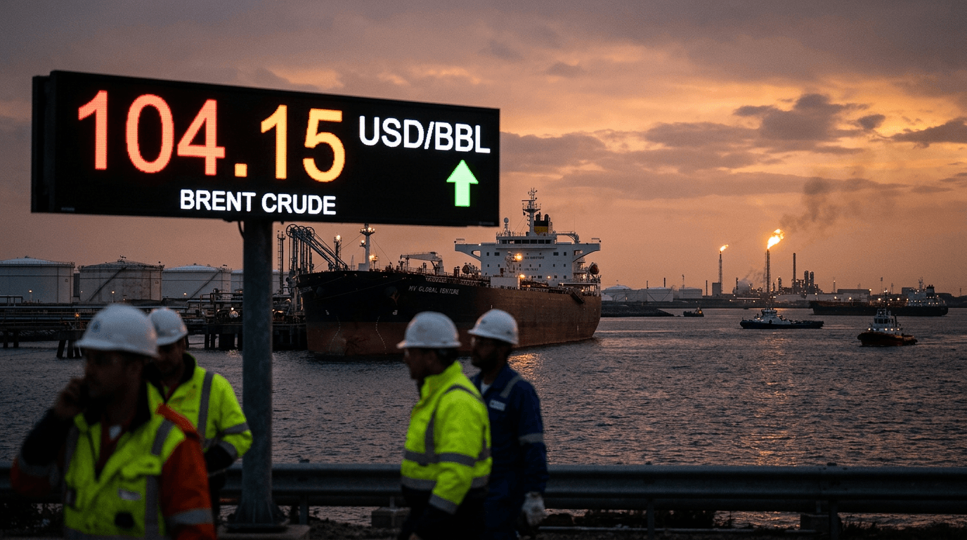 Oil Surges Past $100 as Iran War Threatens Global Supply Lines Through Strait of Hormuz
