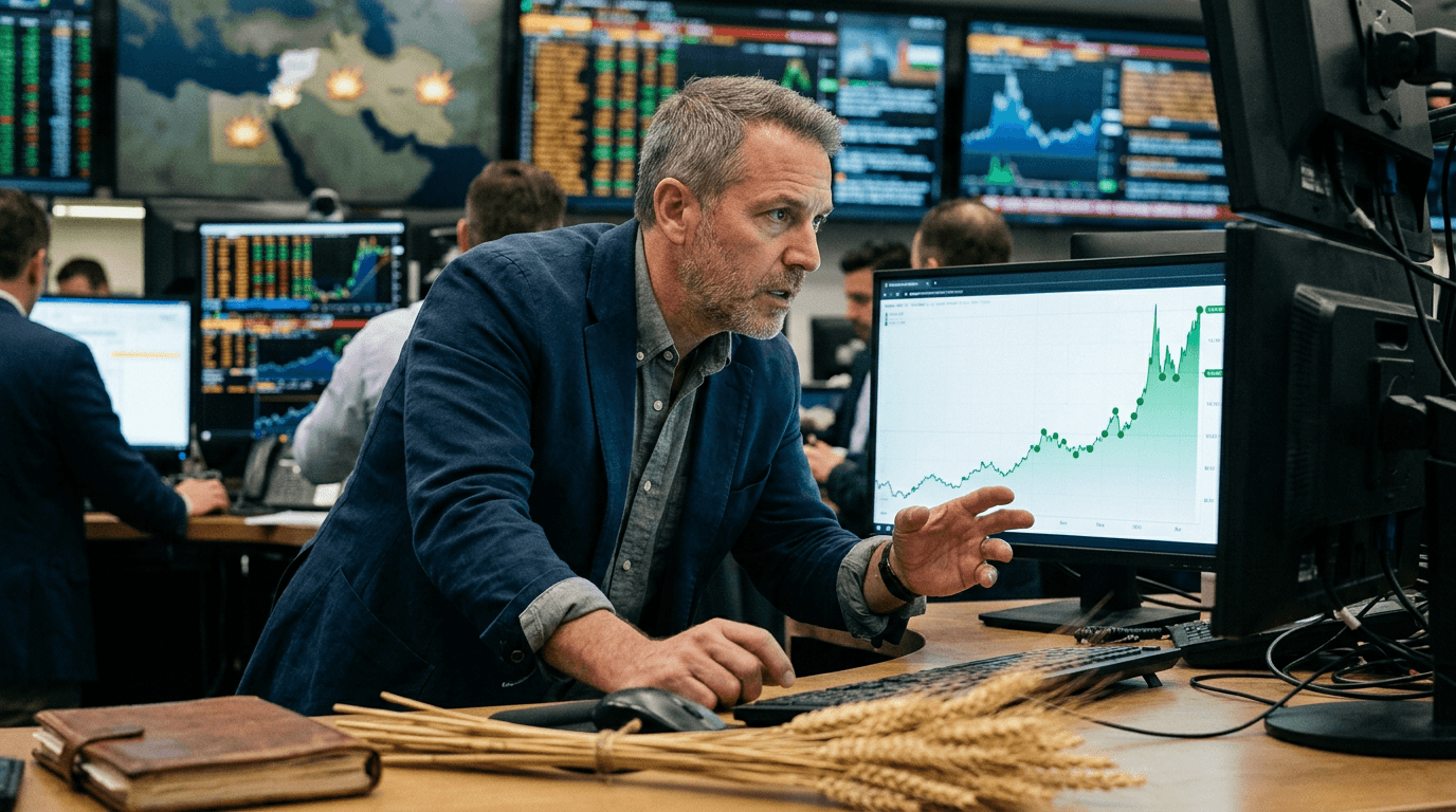 Wheat Futures Rally as Geopolitical Tensions Drive Grain Supply Fears