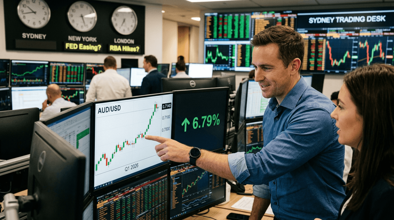 AUD/USD Surges to Long-Term Highs as RBA Rate Advantage Shines