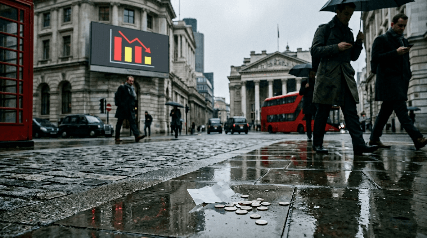 UK GDP Stagnates in January 2026, Intensifying Sterling Weakness