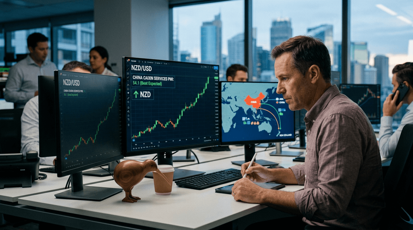 How Chinese Economic Data Powers the New Zealand Dollar Higher