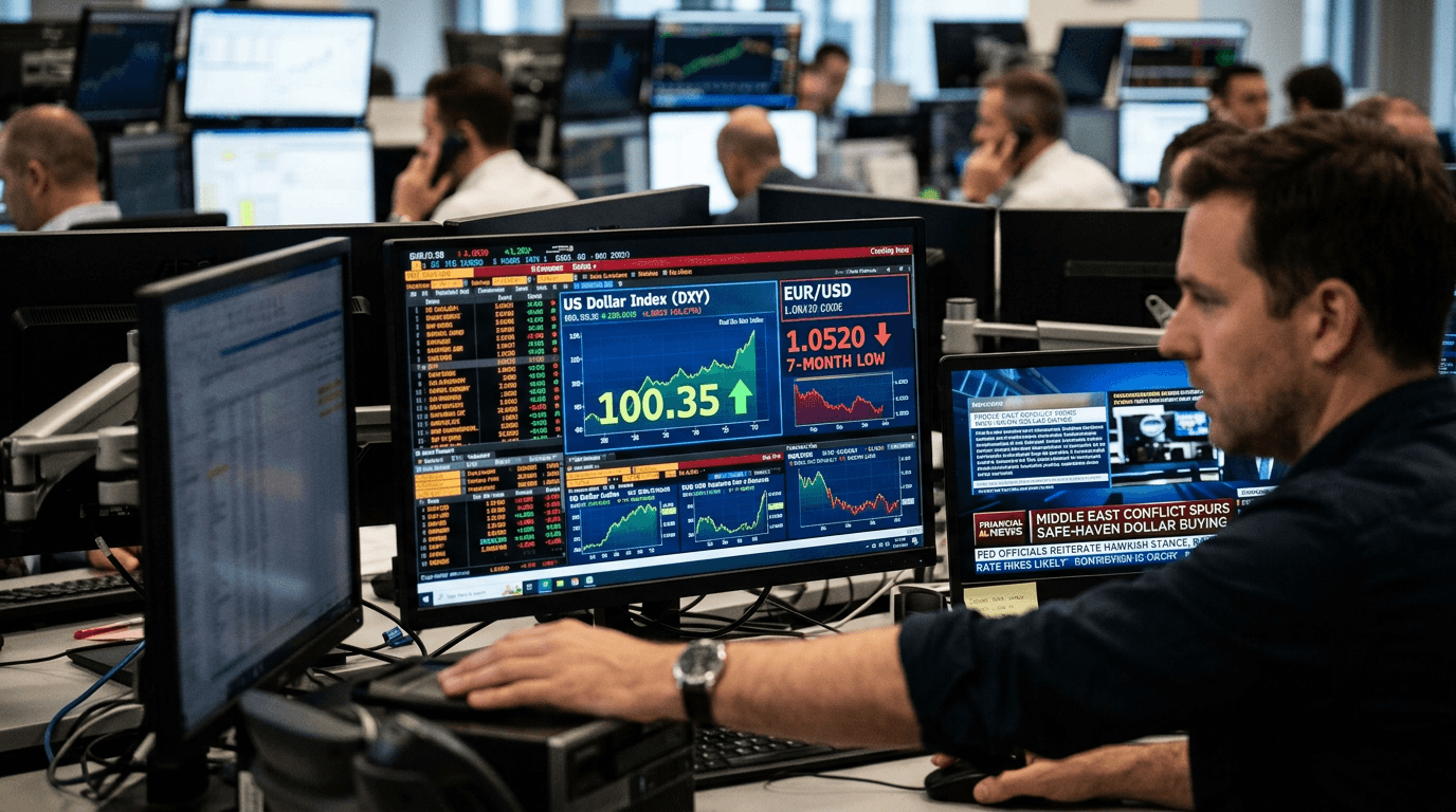 Safe-Haven Flows Propel Dollar to 2026 Highs Amid Surging Geopolitical Risks