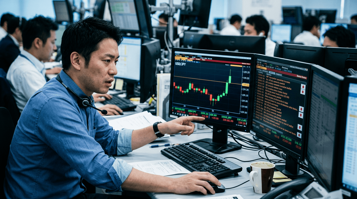 USD/JPY Surges Above 159, Raising Japanese Intervention Risks