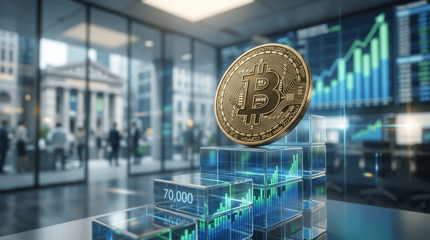 Bitcoin Reclaims $70K Support as Institutional Capital Reshapes Crypto Markets