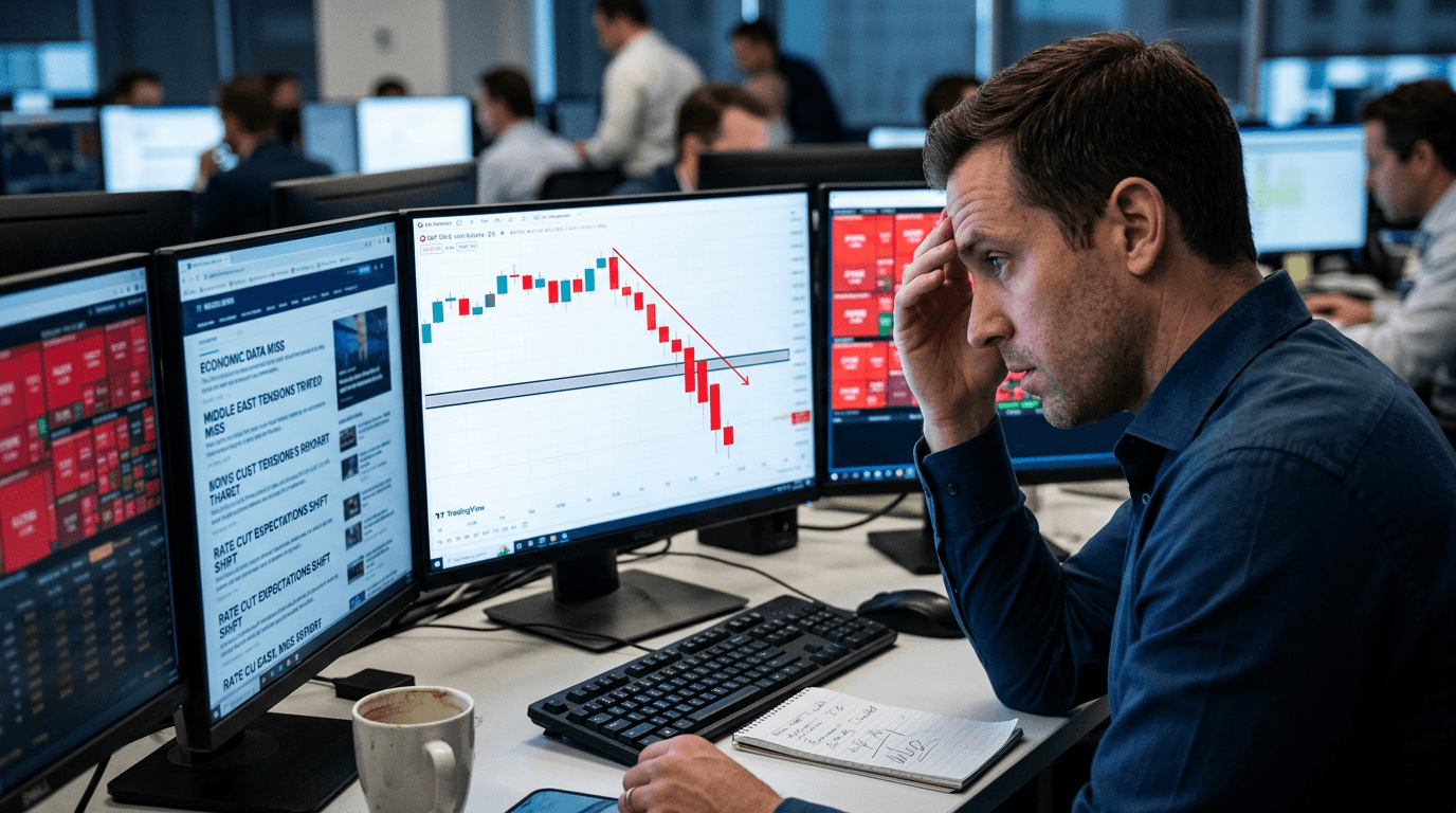 S&P 500 Futures Break Key Support at 6,737 Amid Economic Headwinds and Geopolitical Tensions