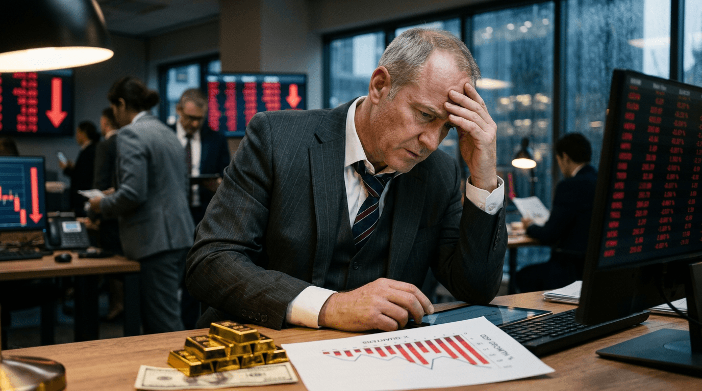 GDP Stumbles at 0.65%, Prompting Fed Reassessment and Safe-Haven Rush