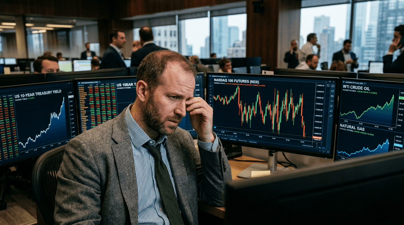 NASDAQ 100 Futures Face Choppiness from Rising US Rates and Energy Cost Spikes