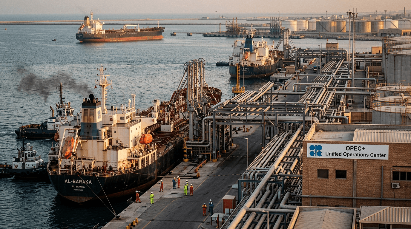 OPEC+ Signals Oil Output Increase to Offset Iran Disruptions, Limiting Supply Shock