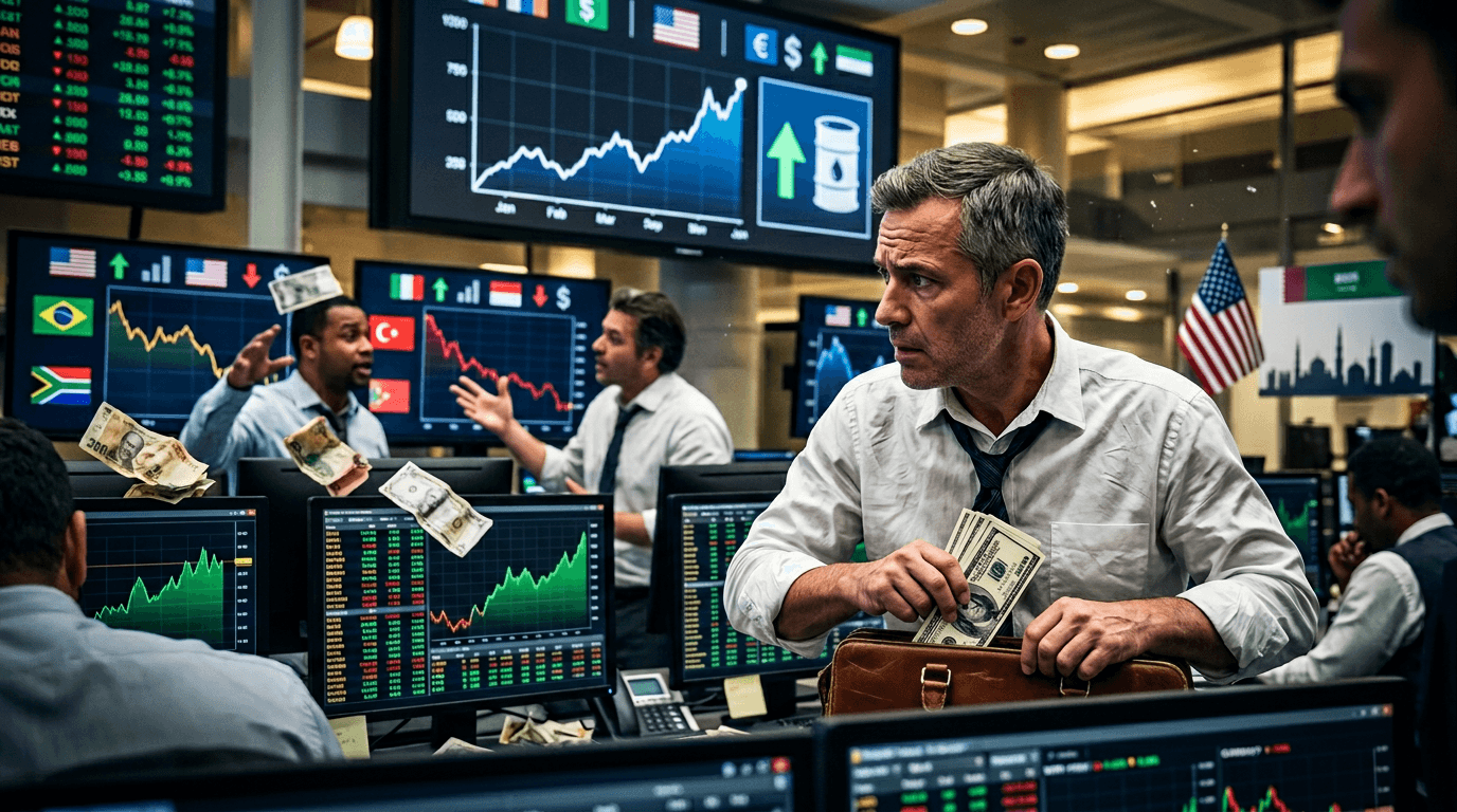 Dollar Surge Amid Geopolitical Tensions and Volatile Oil Markets