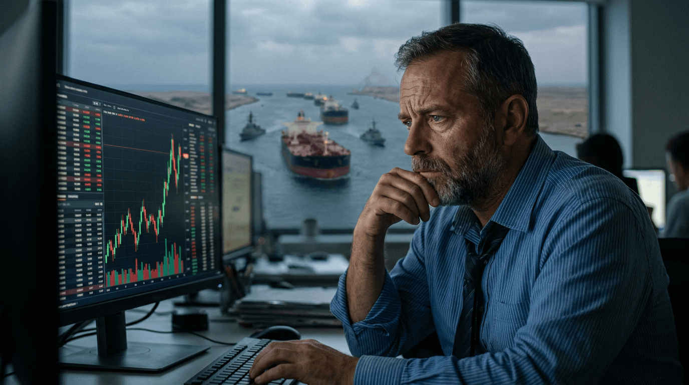 Crude Oil Surges on Strait of Hormuz Disruption Fears