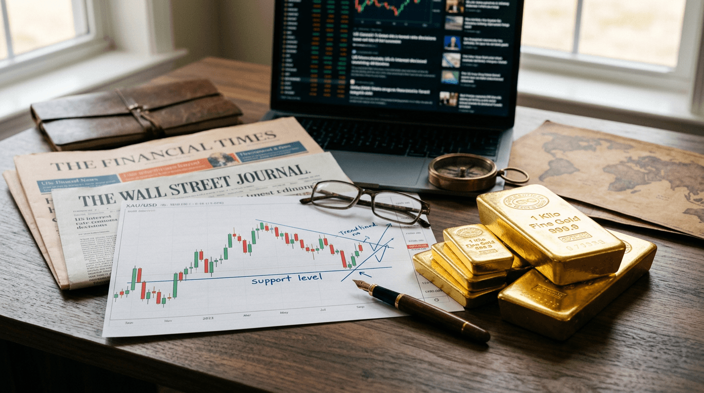 Gold Holds Steady at $4,500 Amid Rising US Rates and Central Bank Demand