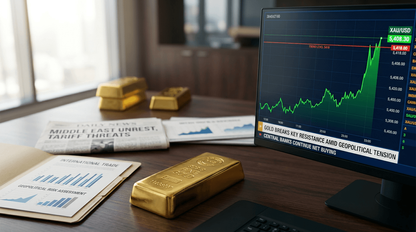Gold Breaks Records Amid Geopolitical Storms: What Traders Must Know