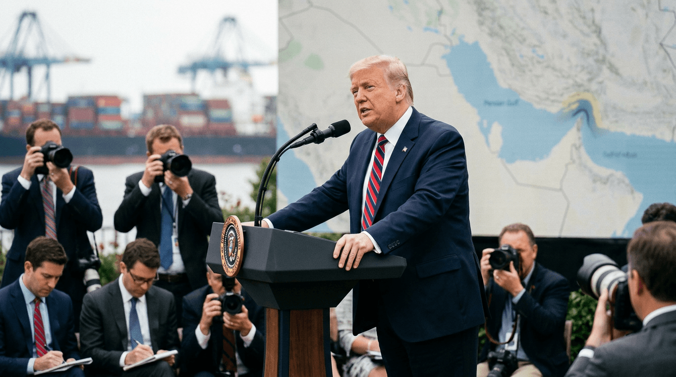 Trump Issues 48-Hour Ultimatum to Iran on Strait of Hormuz