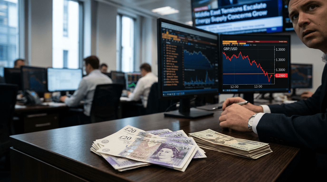 Pound Weakens as Middle East Tensions Escalate - Market Implications for Traders