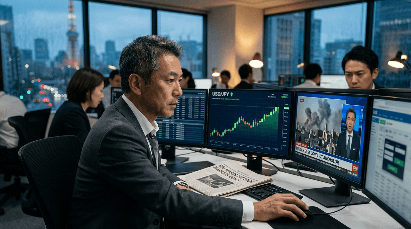 USD/JPY Bullish Amid Hawkish BoJ Hold and Middle East Escalation